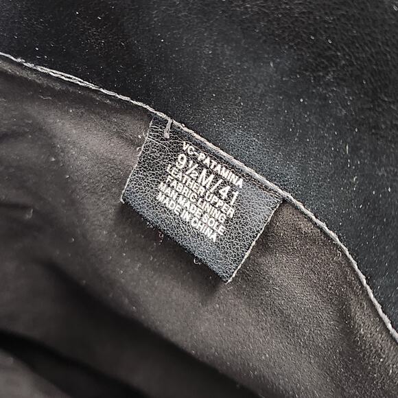 Black Leather Womens Sz 9.5 Vince Camuto Kreston Tall Knee-High Boots Riding - Picture 8 of 9